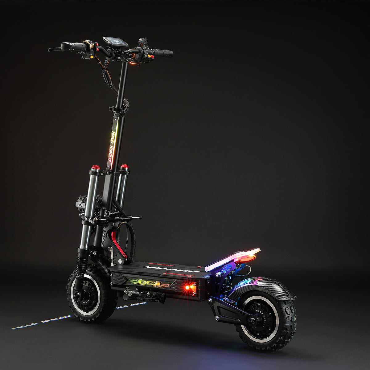 HALO KNIGHT T107 Pro (2025) 11" Foldable Electric Scooter 3000 W*2 Dual Motor 60V 38.4 Ah Battery