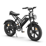 HAPPYRUN Tank G50 20" Fat Tire Electric Bike 1500W Peak Motor 48V 18Ah Battery