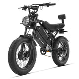 HAPPYRUN G70 Pro 20" Electric Cargo Bike 5000W Peak Dual Motor 48V 15Ah+18Ah Dual Batteries