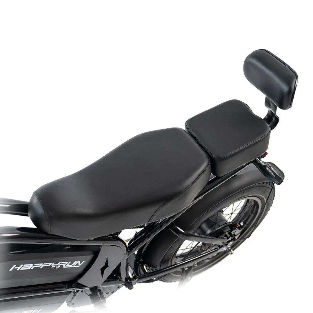 HAPPYRUN G70 Pro 20" Electric Cargo Bike 5000W Peak Dual Motor 48V 15Ah+18Ah Dual Batteries