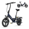 HILLMILES Mile 1 14" Step-through E-bike For Women 250W Motor 36V 10.4Ah Battery