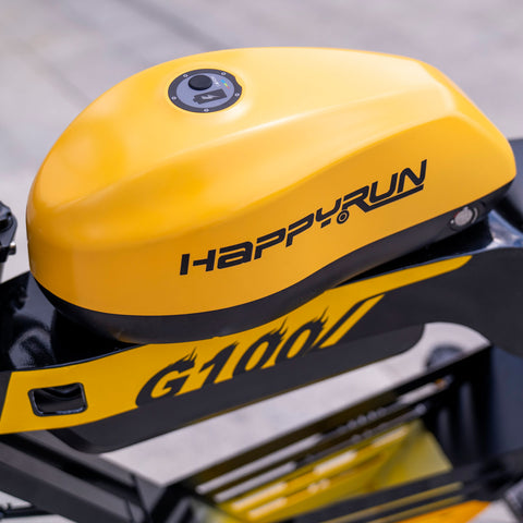 HAPPYRUN G100 Fat Tire Electric Bikes 2000W Peak Motor 38Ah Dual Batteries