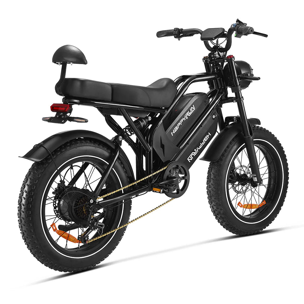 HAPPYRUN G70 20" Electric Cargo Bike 2000W Peak Motor 48V 26Ah Battery
