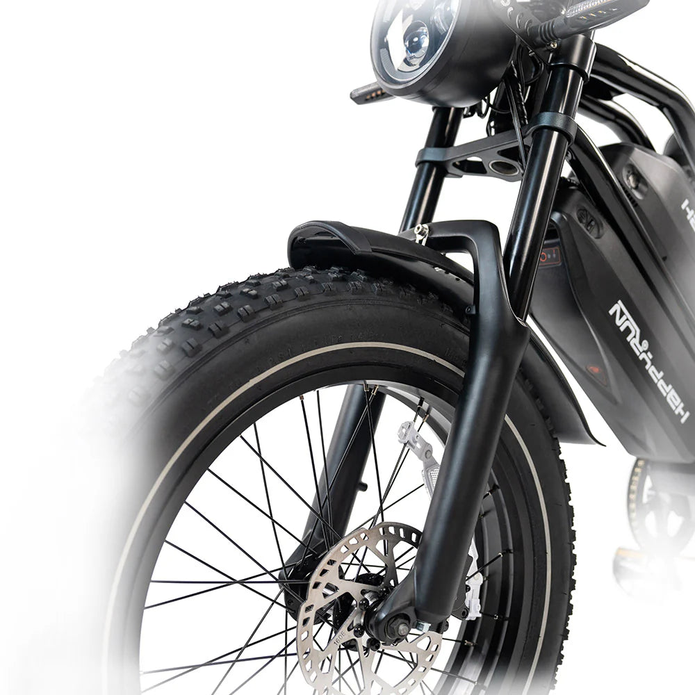 HAPPYRUN G70 20" Electric Cargo Bike 2000W Peak Motor 48V 26Ah Battery