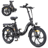 HILLMILES MilePort 1 20" Step Through Electric Bike 250W Motor 36V 13AH Battery