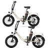 INVANTI TIDE2 Folding Step-Thru Electric Bike Combo