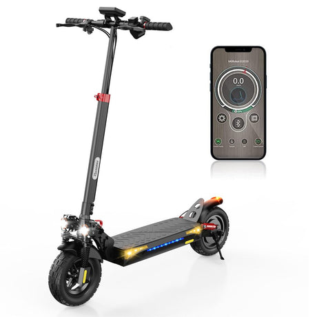 ISCOOTER IX4 10" Commuter Electric Scooter with APP Control 800W Motor 48V 15Ah Battery