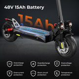 ISCOOTER IX4 10" Commuter Electric Scooter with APP Control 800W Motor 48V 15Ah Battery