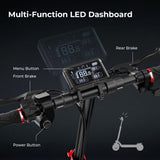 ISCOOTER IX4 10" Commuter Electric Scooter with APP Control 800W Motor 48V 15Ah Battery