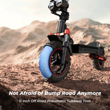 ISCOOTER IX5S 11" Off-Road Electric Scooter 1000W Motor 48V 15Ah Battery