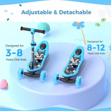 ISINWHEEL Mini Pro Kids 3 Wheel Electric Scooter 60W Motor 12.8-14.6V 5Ah Battery (2 IN 1 Designㄘ
