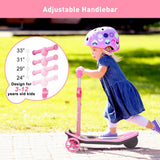 ISINWHEEL Mini Pro Kids 3 Wheel Electric Scooter 60W Motor 12.8-14.6V 5Ah Battery (2 IN 1 Designㄘ