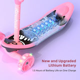 ISINWHEEL Mini Pro Kids 3 Wheel Electric Scooter 60W Motor 12.8-14.6V 5Ah Battery (2 IN 1 Designㄘ