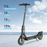 ISINWHEEL S9 Pro 8.5" Folding Commuter Electric Scooter 350W Motor 36V 7.5Ah Battery
