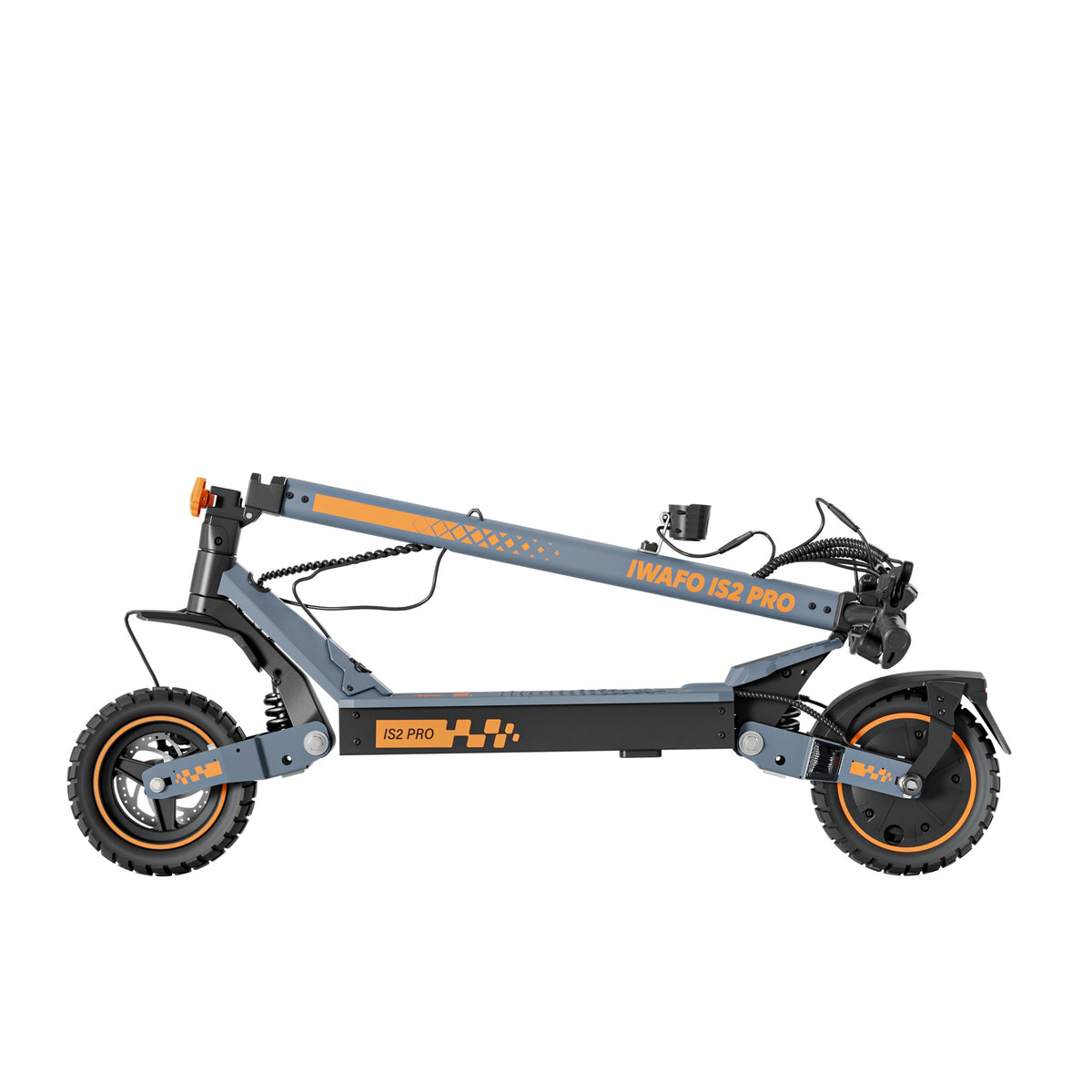 IWAFO IS2Pro 10" Off-Road Electric Scooter 2*1000W Dual Motors 52V 20Ah Battery