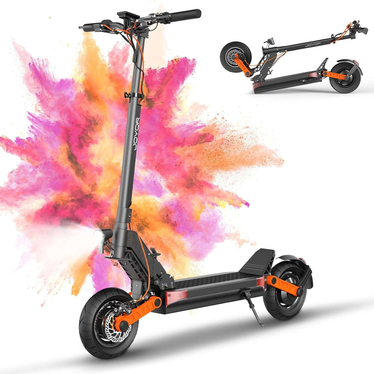 JOYOR S5-Z 10" Foldable Electric Scooter 600W Motor 48V 13Ah Battery (US)
