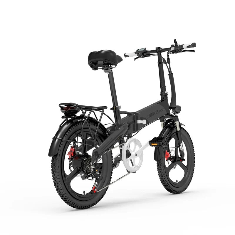 LANKELEISI G660 20" Electric Folding Bike 500W Motor 48V 20Ah Battery