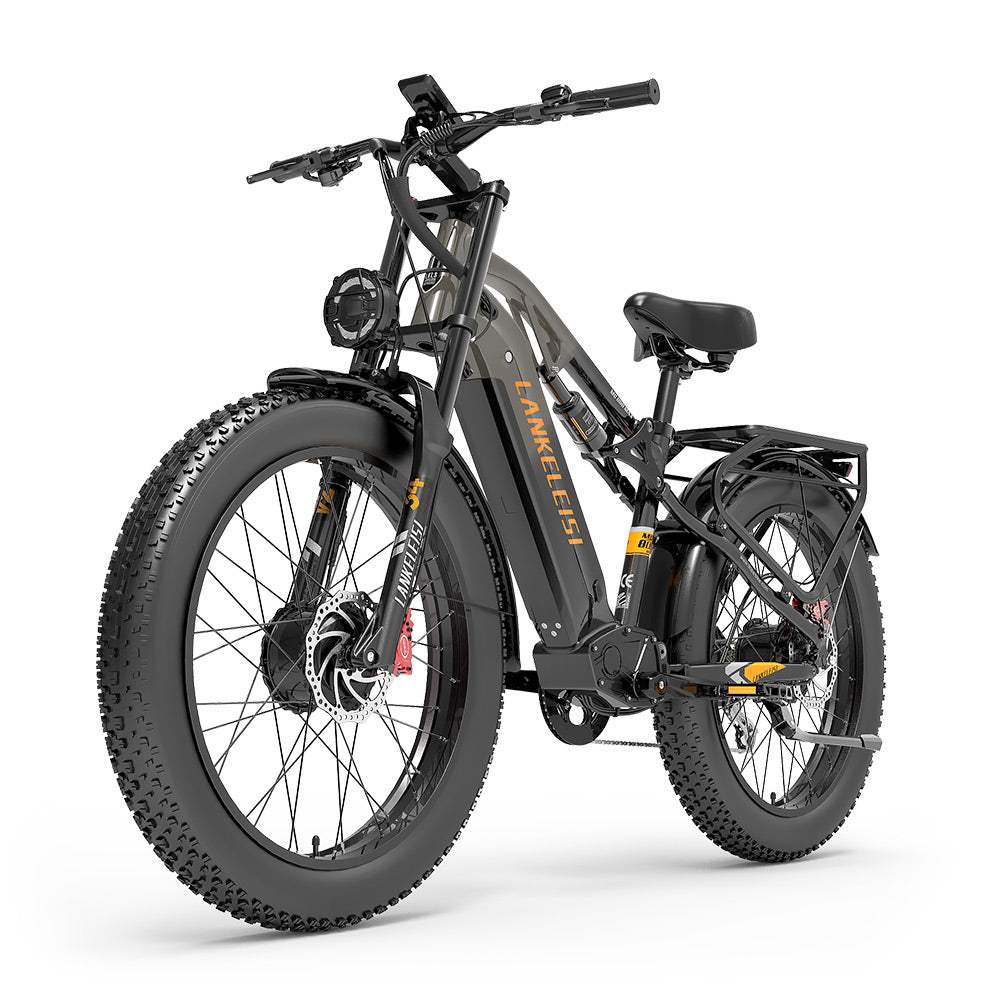 LANKELEISI MG800MAX 26" Fat Tires All Terrain Electric Bike 2*1000W Dual Motor 48V 20Ah Battery