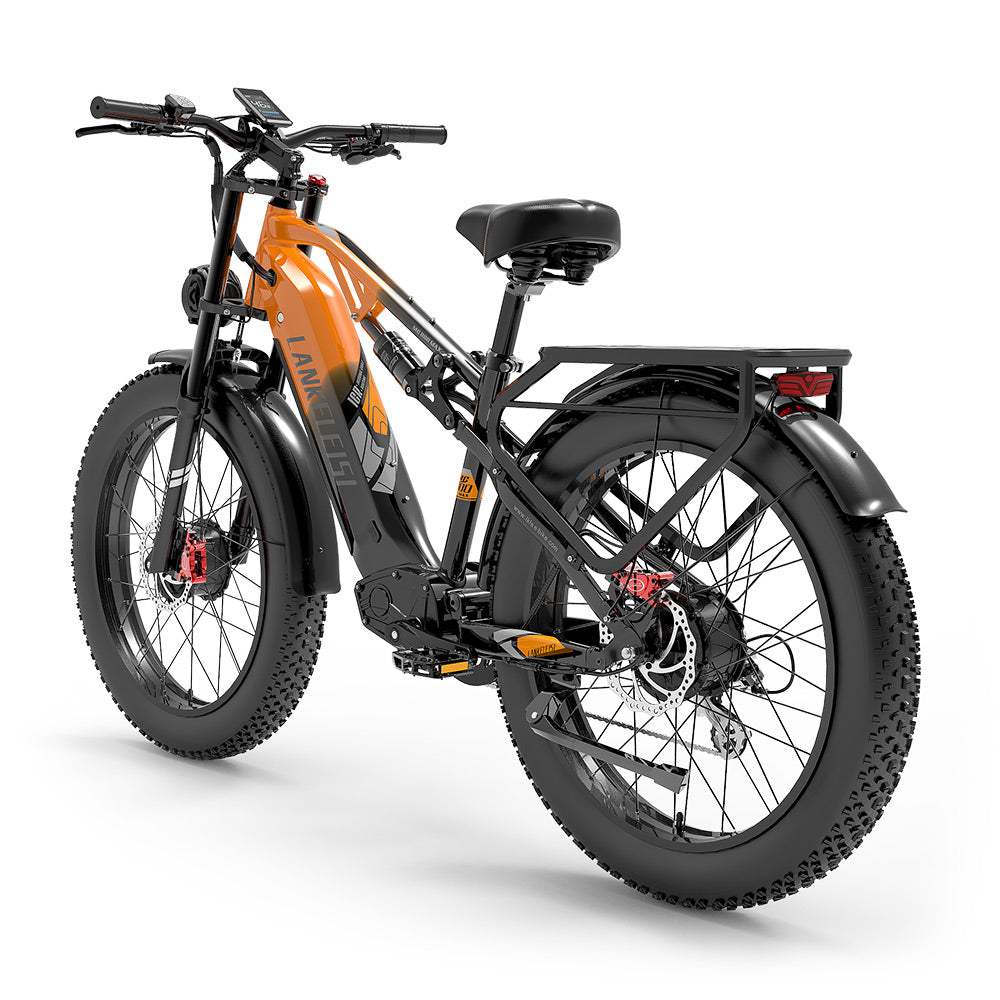 LANKELEISI MG800MAX 26" Fat Tires All Terrain Electric Bike 2*1000W Dual Motor 48V 20Ah Battery