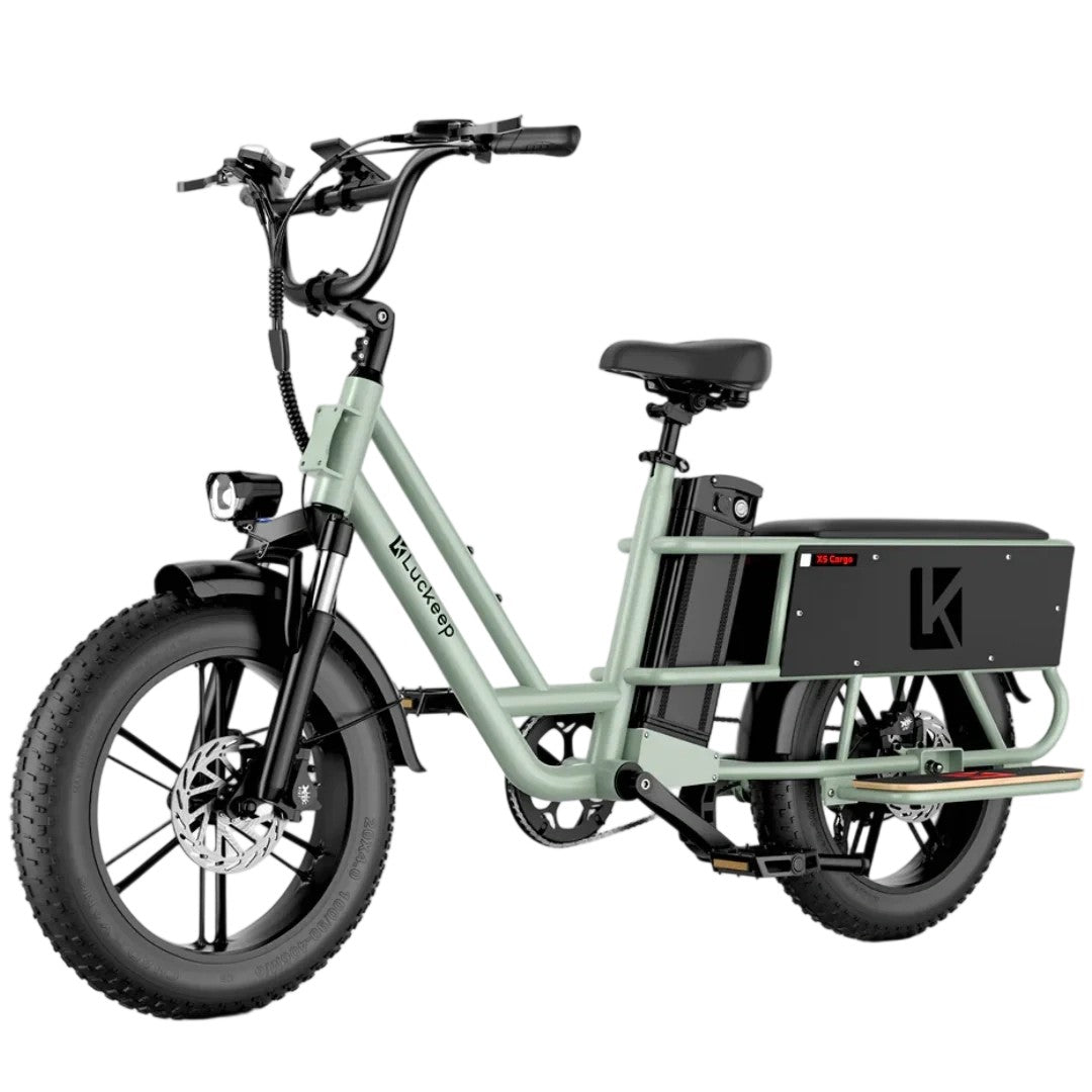 LUCKEEP X5 Lite 20" Cargo Electric Bike 750W(1400W Peak) Motor 48V 20Ah Battery