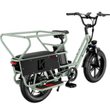 LUCKEEP X5 Lite 20" Cargo Electric Bike 750W(1400W Peak) Motor 48V 20Ah Battery