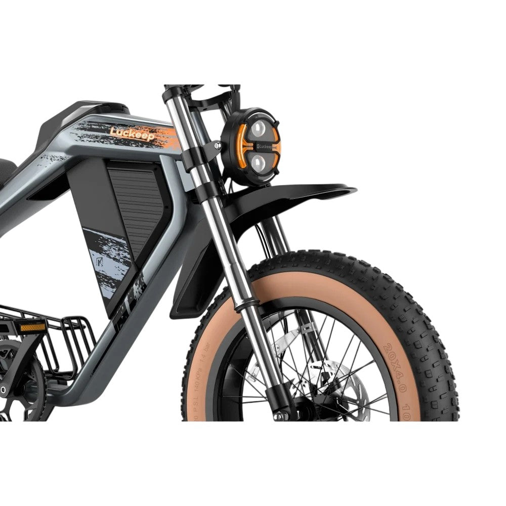 LUCKEEP M5 Max 20" Off Road Electric Bike 1500W Motor 52V 20Ah/40Ah Battery
