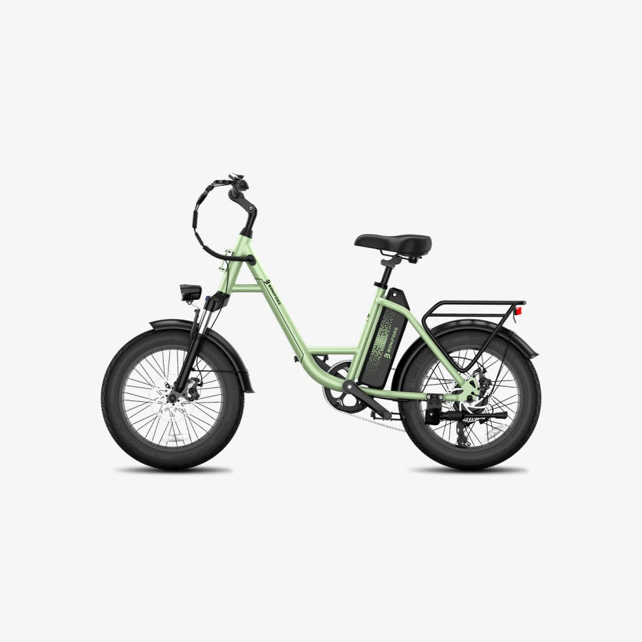 LUCKEEP C27 20" Step-Thru Cargo Electric Bike 750W(1200W Peak) Motor 48V 13Ah Battery