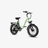 LUCKEEP C27 20" Step-Thru Cargo Electric Bike 750W(1200W Peak) Motor 48V 13Ah Battery