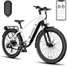 LUCKEEP X2 27.5" Step-Over Commuter Electric Bike 750W(1200W Peak) Motor 48V 20Ah Battery