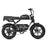 MEELOD M8 20" Retro Moped Style Electric Bike 750W Motor 48V 15.6Ah Battery