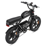 MEELOD M8 20" Retro Moped Style Electric Bike 750W Motor 48V 15.6Ah Battery