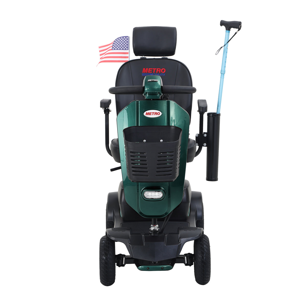 METRO MOBILITY MAX PLUS 9" 4 Wheel Electric Mobility Scooter  300W Motor 24V 20Ah Battery