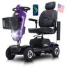 METRO MOBILITY MAX PLUS 9" 4 Wheel Electric Mobility Scooter  300W Motor 24V 20Ah Battery