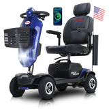 METRO MOBILITY MAX PLUS 9" 4 Wheel Electric Mobility Scooter  300W Motor 24V 20Ah Battery