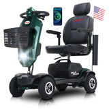 METRO MOBILITY MAX PLUS 9" 4 Wheel Electric Mobility Scooter  300W Motor 24V 20Ah Battery