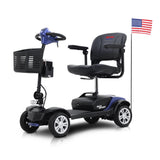 METRO MOBILITY MAX SPORT 9" 4 Wheel Electric Mobility Scooter  300W Motor 24V 12Ah Battery
