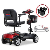 METRO MOBILITY MAX SPORT 9" 4 Wheel Electric Mobility Scooter  300W Motor 24V 12Ah Battery