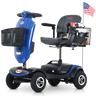 METRO MOBILITY UPGRADED PATRIOT 9" 4 Wheel Electric Mobility Scooter  300W Motor 24V 12Ah Battery