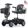 METRO MOBILITY UPGRADED PATRIOT 9" 4 Wheel Electric Mobility Scooter  300W Motor 24V 12Ah Battery