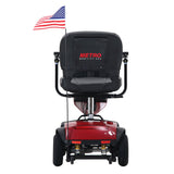 METRO MOBILITY PATRIOT 9" 4 Wheel Electric Mobility Scooter 300W Motor 24V 12Ah Battery