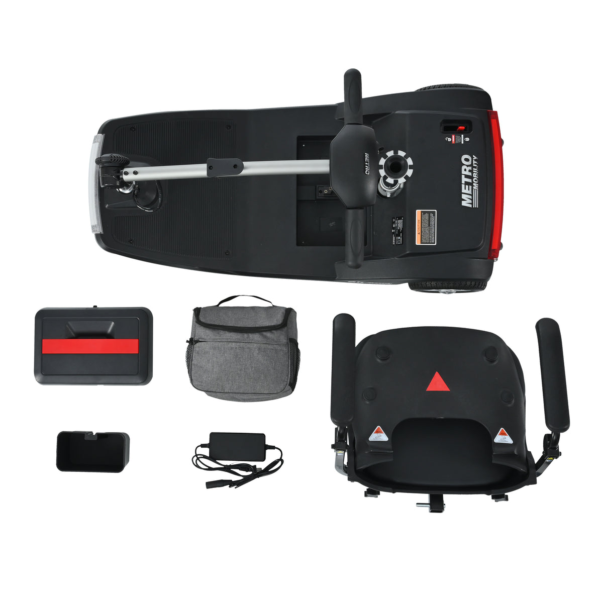 SWEETRICH AIR CLASSIC 7.5" 3 Wheel Electric Mobility Scooter 250W Motor 24V 12Ah Battery (German Version)