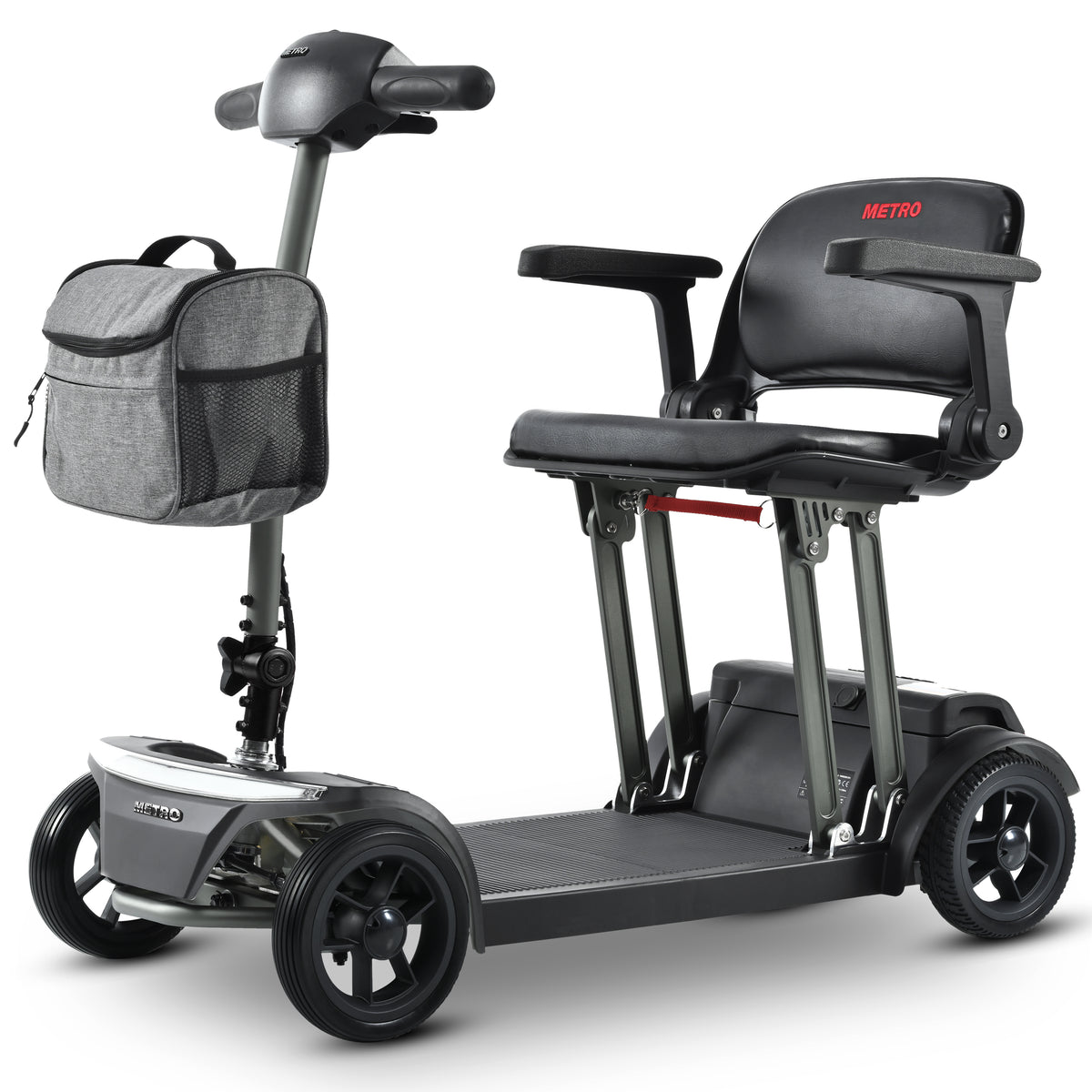 METRO MOBILITY AIR TRAVELLER 8" 4 Wheel Mobility Scooter 180W Motor 24V 12Ah Battery