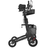 METRO MOBILITY M905BU 4-Wheel Rollator Walker with Seat & Basket