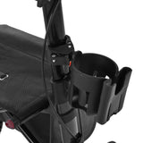 METRO MOBILITY M905BU 4-Wheel Rollator Walker with Seat & Basket