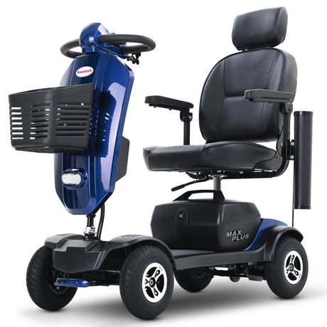 METRO MOBILITY MAX PLUS 9" 4 Wheel Electric Mobility Scooter  300W Motor 24V 20Ah Battery