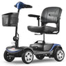 SWEETRICH S1 SPORT 9" 4 Wheel Electric Mobility Scooter 300W Motor 24V 12Ah Battery (EU-Version)