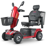 METRO MOBILITY S500 10" 4 Wheel Heavy Duty Scooters 500W Motor 24V 52Ah Battery