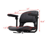 METRO MOBILITY M1 LITE 9" 4 Wheel Mobility Scooter 300W Motor 24V 12Ah Battery