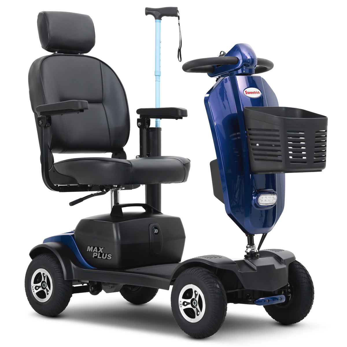 SWEETRICH MAX PLUS 9" 4 Wheel Electric Mobility Scooter  300W Motor 24V 20Ah Battery (German Version)