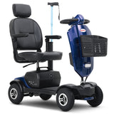 SWEETRICH MAX PLUS 9" 4 Wheel Electric Mobility Scooter  300W Motor 24V 20Ah Battery (German Version)